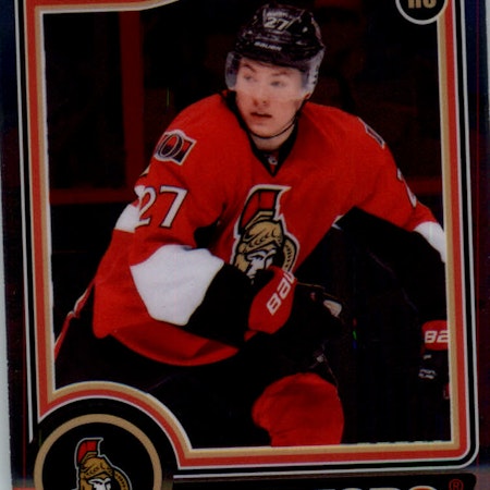 2014-15 O-Pee-Chee Platinum #186A Curtis Lazar RC (10-130x3-SENATORS)