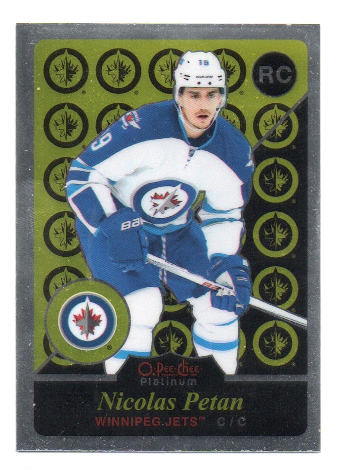 2015-16 O-Pee-Chee Platinum Retro #R98 Nicolas Petan (15-181x4-NHLJETS)