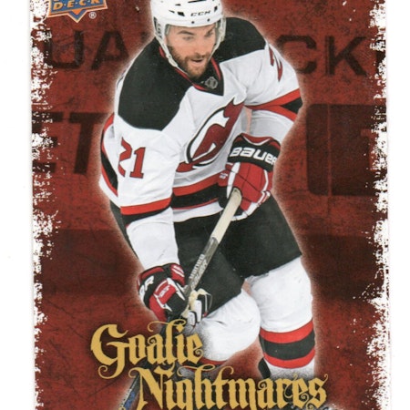 2016-17 Upper Deck Goalie Nightmares #GN18 Kyle Palmieri (10-126x5-DEVILS)