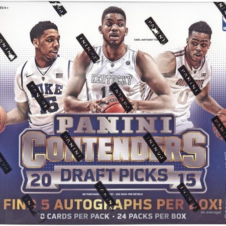 2015-16 Panini Contenders Draft Basketball (Hobby Box)