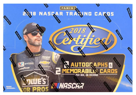 2018 Panini Certified Racing (Hobby Box)