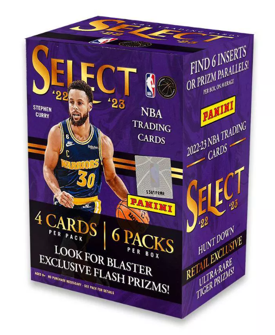 2022-23 Panini NBA Select Basketball (Blaster Box)