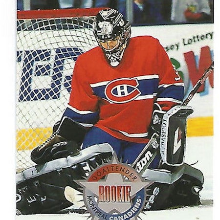 1996-97 Donruss #227 Jose Theodore RC (10-257x8-CANADIENS)