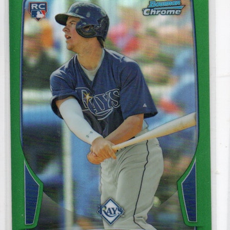 2013 Bowman Chrome Green Refractors #2 Wil Myers (20-267x5-MLBRAYS)