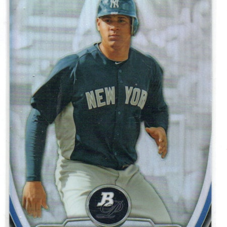 2013 Bowman Platinum Chrome Prospects Refractors #BPCP34 Gary Sanchez (15-253x2-MLBYANKEES)