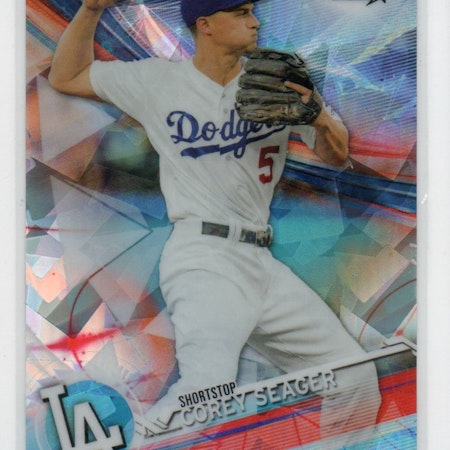 2017 Bowman's Best Atomic Refractors #10 Corey Seager (25-266x5-MLBDODGERS)