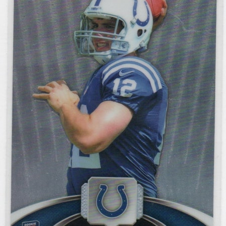 2012 Topps Rookie Refractors #TFHMAL Andrew Luck (60-252x3-NFLCOLTS)