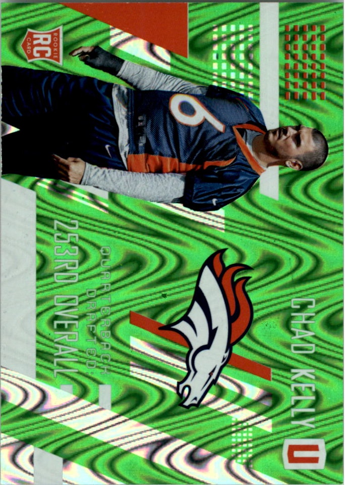 2017 Panini Unparalleled Lime Green #201 Chad Kelly (20-107x5-NFLBRONCOS)