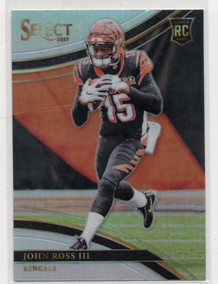 2017 Select Prizm Silver #209 John Ross III (25-273x7-NFLBENGALS)