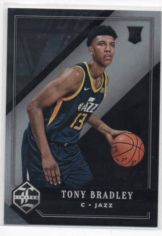 2017-18 Limited Silver #381 Tony Bradley (25-268x7-NBAJAZZ)