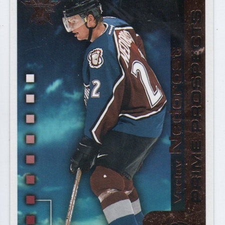 2001-02 Vanguard Prime Prospects #3 Vaclav Nedorost (10-299x5-AVALANCHE)