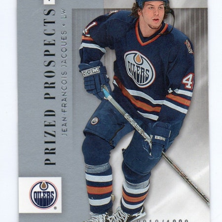 2005-06 Hot Prospects #131 Jean-Francois Jacques RC (20-212x8-OILERS)