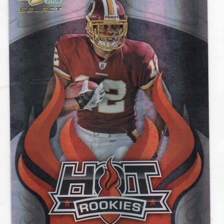 2008 Select Hot Rookies #19 Malcolm Kelly (15-276x8-NFLREDSKINS)
