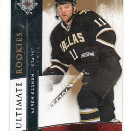 2009-10 Ultimate Collection #170 Aaron Gagnon RC (20-213x2-NHLSTARS)