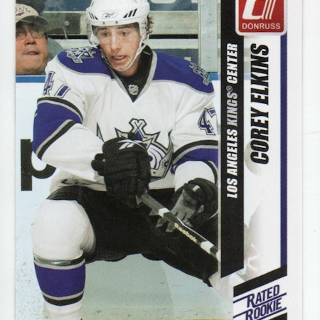 2010-11 Donruss #291 Corey Elkins RC (10-185x2-NHLKINGS)
