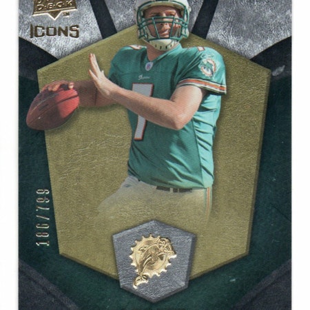 2008 Upper Deck Icons Rookie Brilliance Silver #RB4 Chad Henne (20-217x9-NFLDOLPHINS)