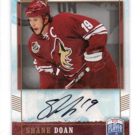 2006-07 Be A Player Signatures #SD Shane Doan (50-227x9-COYOTES)