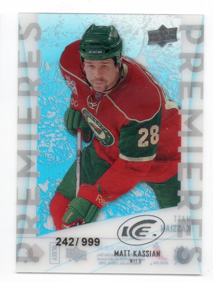 2010-11 Upper Deck Ice #81 Matt Kassian S RC (25-211x9-NHLWILD)