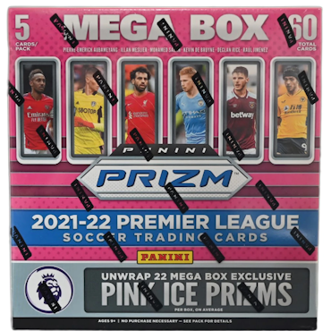 2021-22 Panini Prizm Premier League (Mega Box)