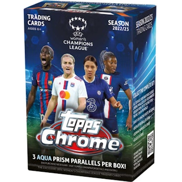 2022-23 Topps Chrome UEFA Womens Champions League (Blaster Box)