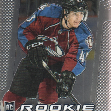 2013-14 Panini Prizm #225 Michael Sgarbossa RC (10-202x7-AVALANCHE)