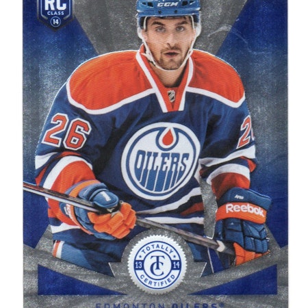 2013-14 Totally Certified Platinum Blue #192 Mark Arcobello (30-211x4-OILERS)