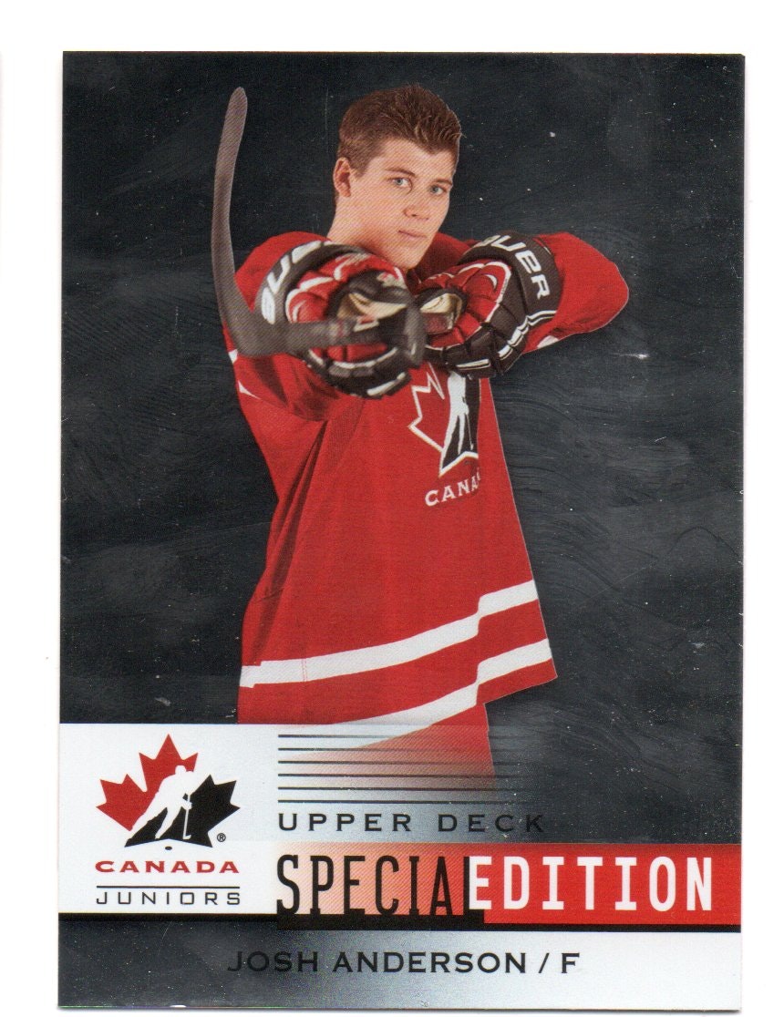 2014-15 Upper Deck Team Canada Juniors Special Edition #SE25 Josh Anderson (12-228x3-CANADA)