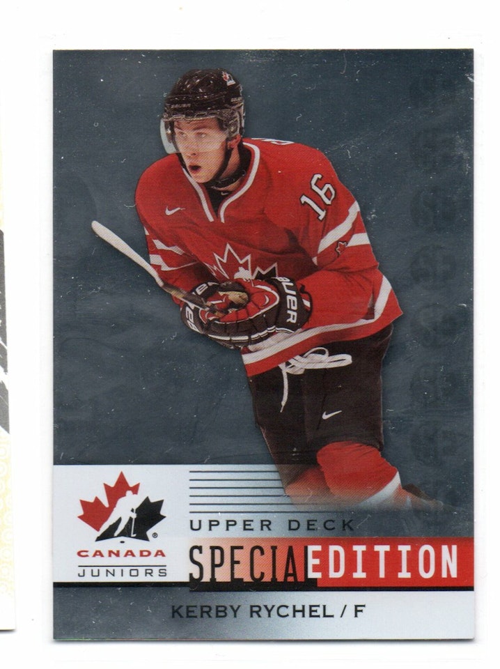2014-15 Upper Deck Team Canada Juniors Special Edition #SE28 Kerby Rychel (10-197x1-CANADA)