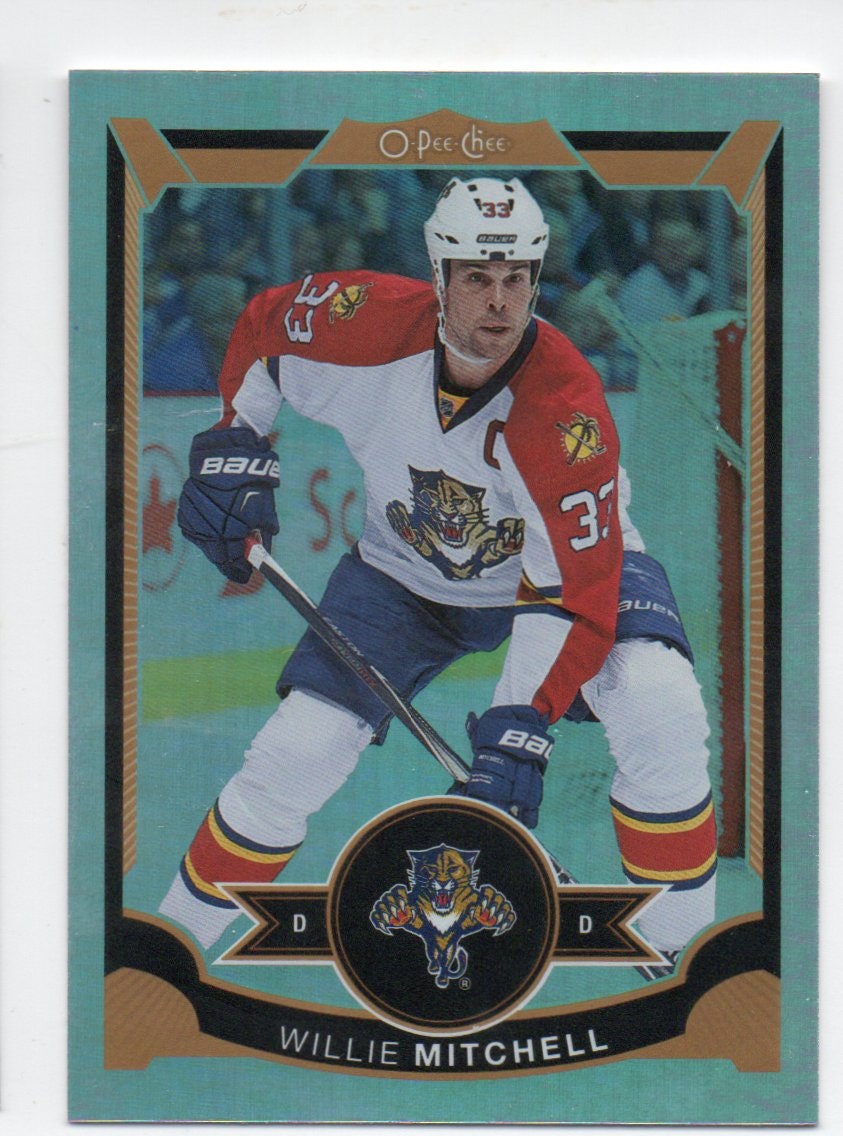 2015-16 O-Pee-Chee Rainbow #349 Willie Mitchell (10-228x4-NHLPANTHERS)
