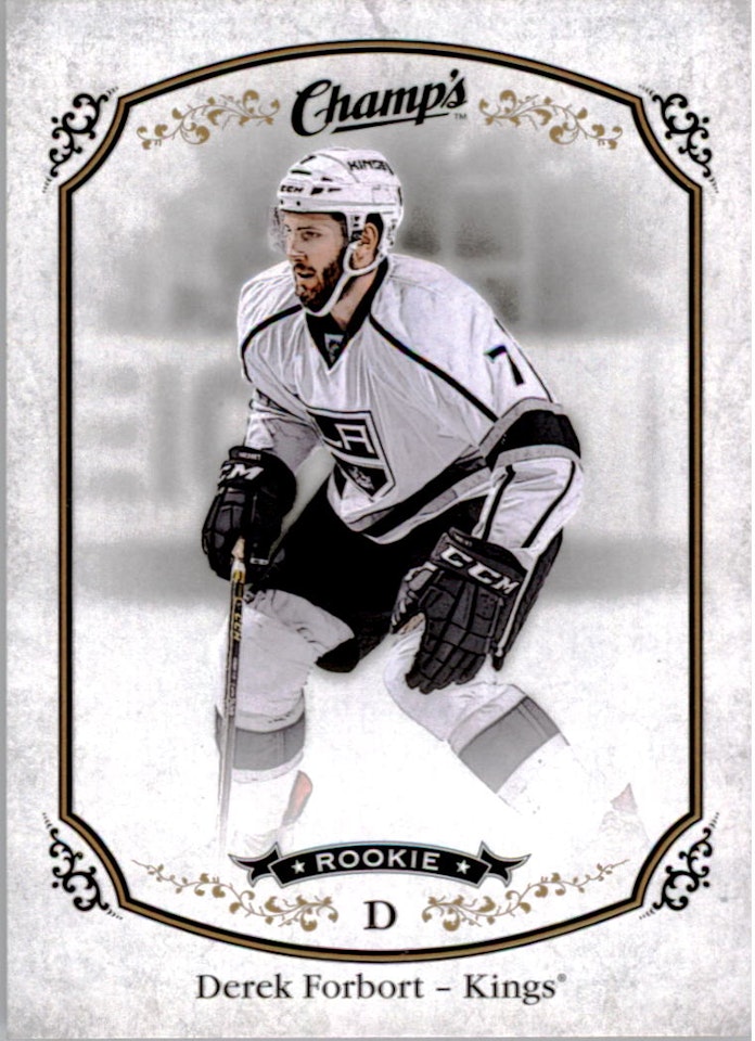 2015-16 Upper Deck Champ's #164 Derek Forbort RC (12-221x3-NHLKINGS)