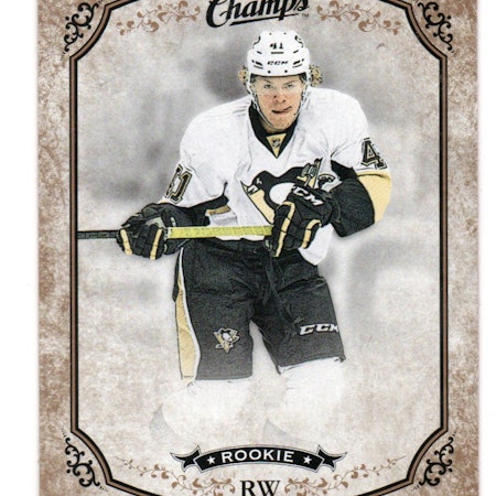 2015-16 Upper Deck Champ's Gold Variant Back #265 Daniel Sprong SP (40-221x9-PENGUINS)