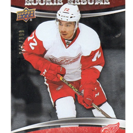 2015-16 Upper Deck Contours Rookie Resume #RR31 Andreas Athanasiou (40-210x9-RED WINGS)