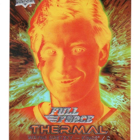 2015-16 Upper Deck Full Force Thermal Threats #TTWG Wayne Gretzky (150-222x5-NHLKINGS)