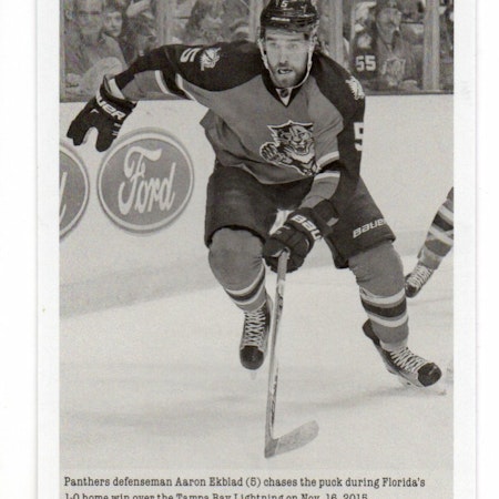 2015-16 Upper Deck Portfolio #264 Aaron Ekblad (15-216x9-NHLPANTHERS)