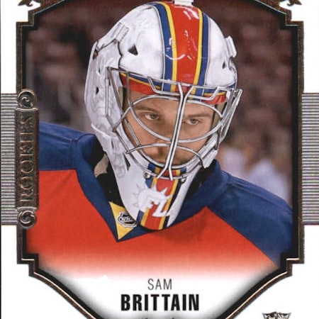 2015-16 Upper Deck UD Portraits #P108 Sam Brittain (12-199x1-NHLPANTHERS) (2)