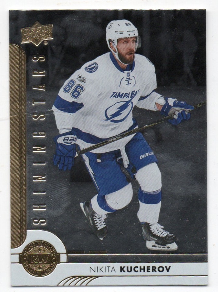 2017-18 Upper Deck Shining Stars Right Wingers #SSR6 Nikita Kucherov (20-204x7-LIGHTNING)