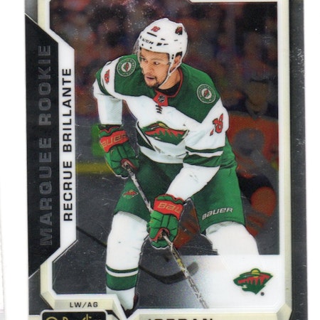 2018-19 O-Pee-Chee Platinum #161 Jordan Greenway RC (10-204x3-NHLWILD)