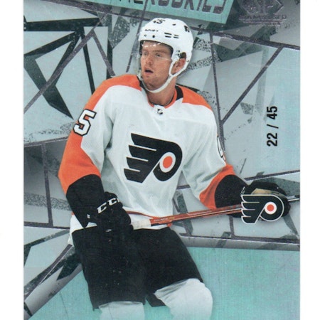 2021-22 SP Game Used #126 Cam York RC (250-283x6-FLYERS)