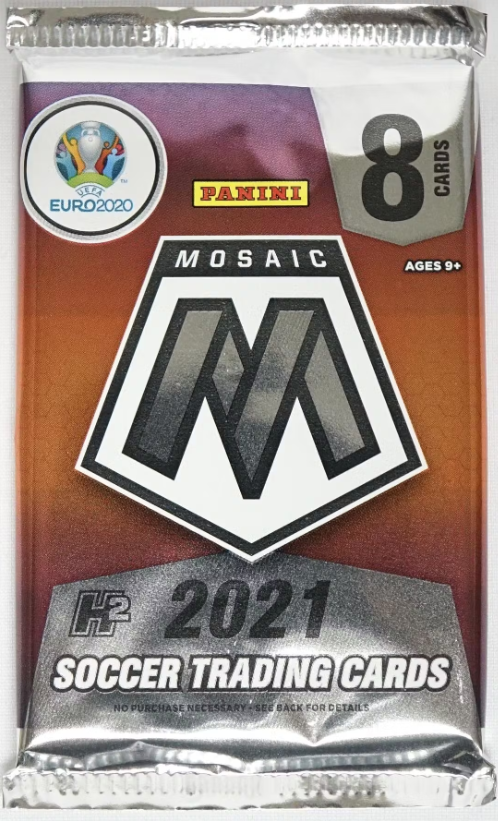 2020-21 Panini Mosaic UEFA Euro Soccer (H2 Hobby Pack)