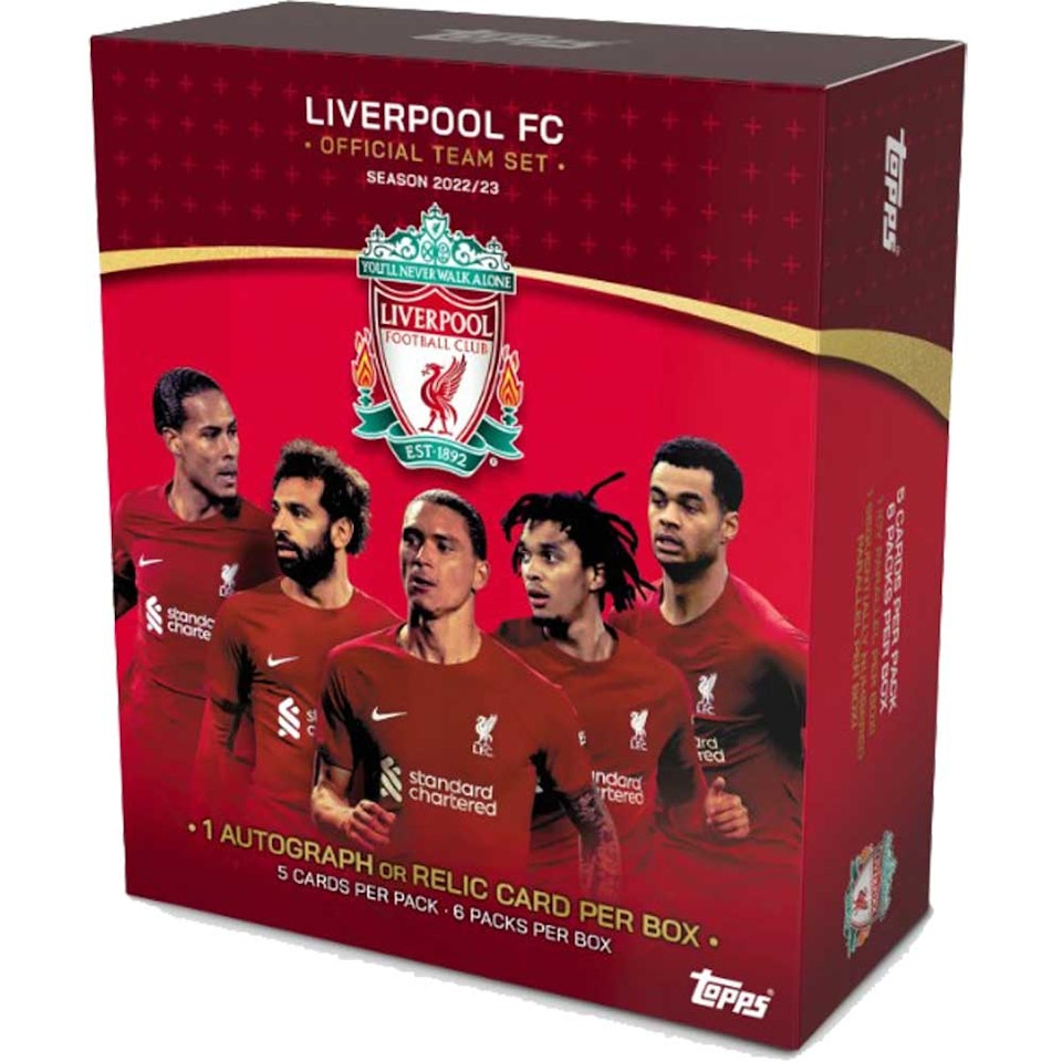 2022-23 Topps Liverpool FC (Hel Box)