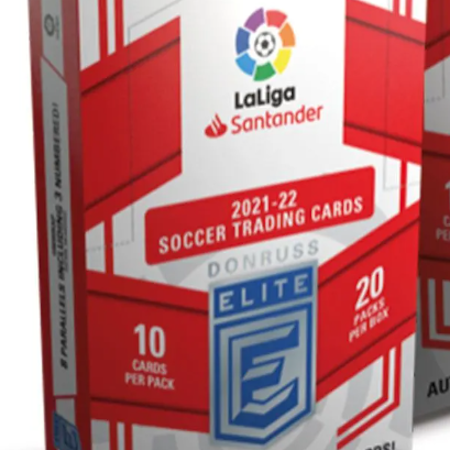 2021-22 Panini Donruss Elite La Liga (20-pack Box)