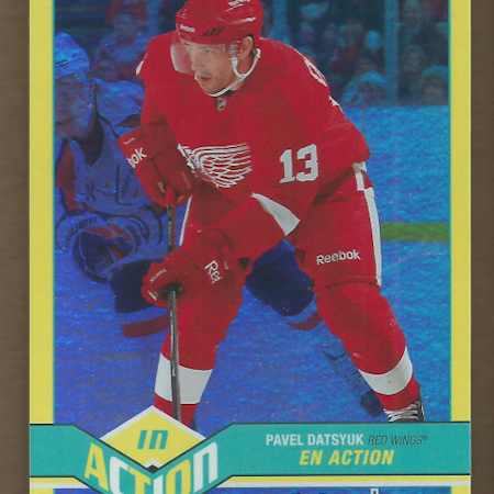 2011-12 O-Pee-Chee In Action #A9 Pavel Datsyuk (50-310x5-REDWINGS)