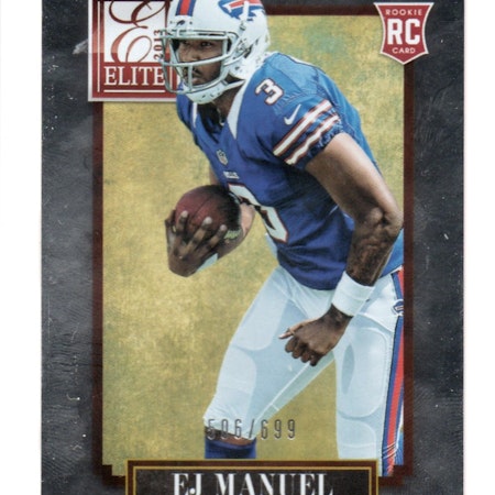 2013 Elite #132 EJ Manuel RC (15-302x9-NFLBILLS)