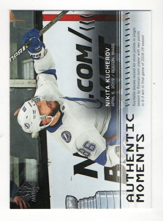  2019-20 Topps NHL Stickers #561 Steven Stamkos Tampa