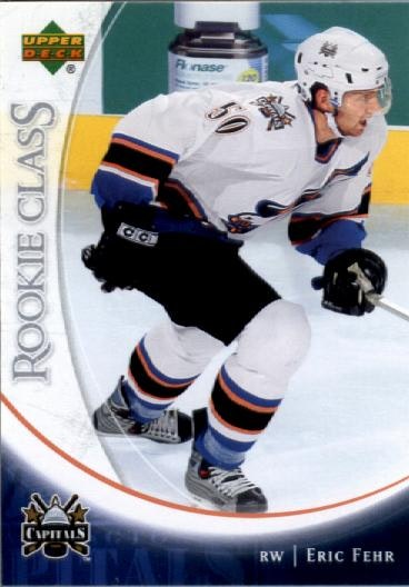 2006-07 Upper Deck Rookie Class #12 Eric Fehr (10-317x3-CAPITALS)