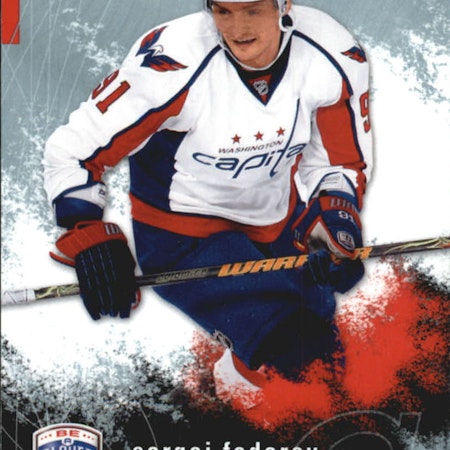 2007-08 Be A Player #198 Sergei Fedorov (5-319x1-CAPITALS)
