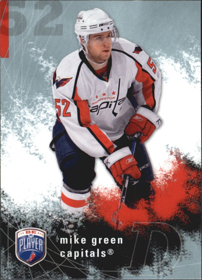 2007-08 Be A Player #199 Mike Green (5-319x2-CAPITALS)