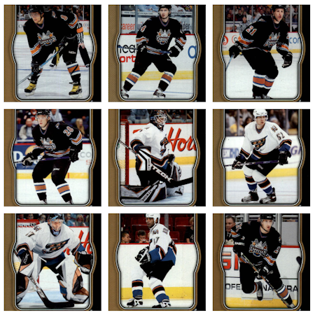 2007-08 O-Pee-Chee WASHINGTON CAPITALS TEAM SET (14 cards) (40-321x5+321x6+321x7-CAPITALS)