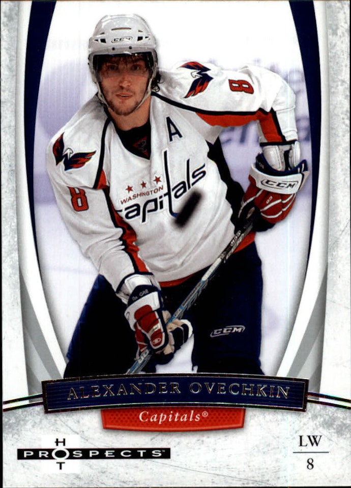 2007-08 Hot Prospects #4 Alexander Ovechkin (10-320x4-CAPITALS)