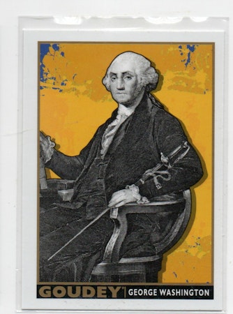 2017 Upper Deck Goodwin Champions Goudey Presidents #GP1 George Washington (10-325x9-OTHERS)